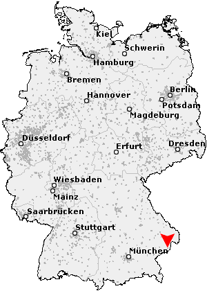 Karte von Gstetten