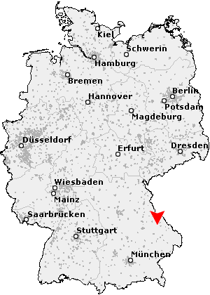 Karte von Gneißen