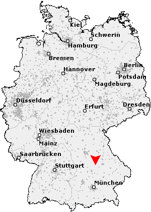 Karte von Baiersdorf