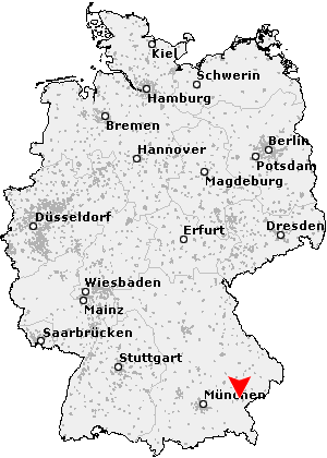 Karte von Westerham