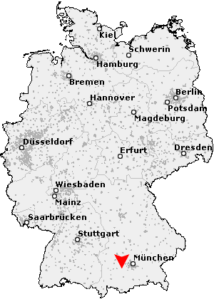 Karte von Achselschwang