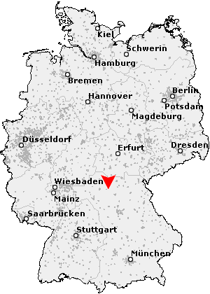 Karte von Bischofsheim