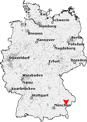 Karte von Hinterau