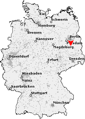 Karte von Dornswalde