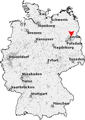 Karte von Birkholz