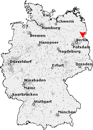Karte von Bad Freienwalde