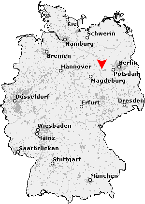 Karte von Bensdorf