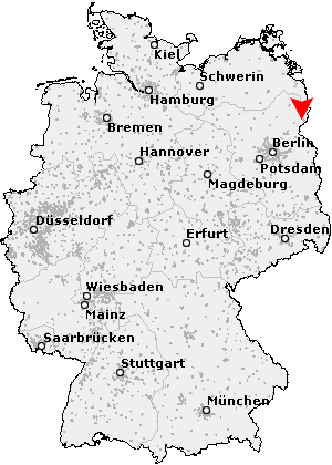 Karte von Berkholz-Meyenburg