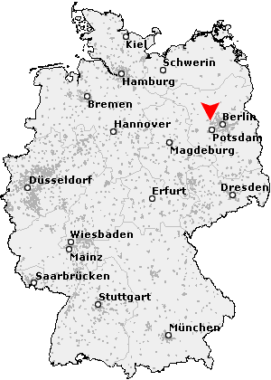 Karte von Brieselang