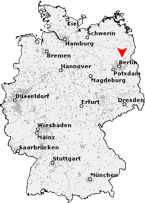 Karte von Marienwerder