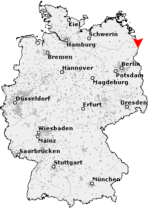 Karte von Mescherin