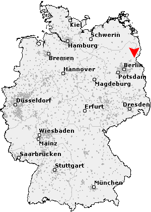 Karte von Parsteinsee