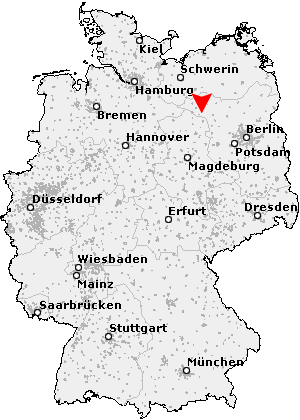 Karte von Plattenburg