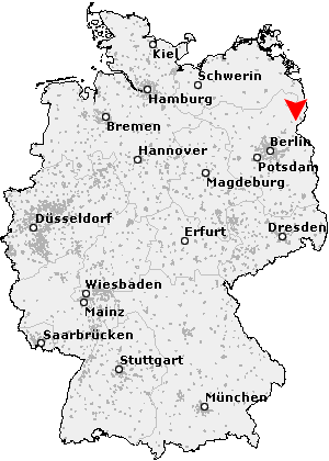 Karte von Schöneberg