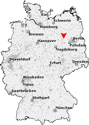 Karte von Stechow-Ferchesar