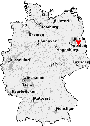 Karte von Storkow (Mark)