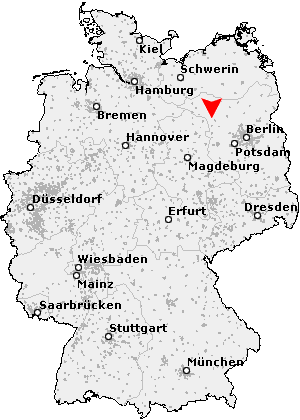 Karte von Zernitz-Lohm