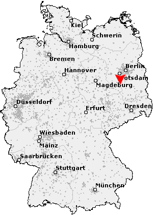 Karte von Werder