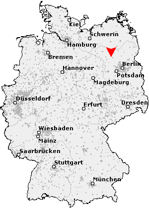 Karte von Gottberg
