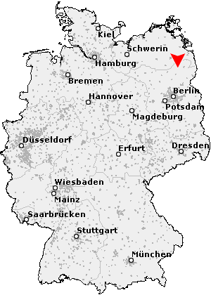 Karte von Fürstenwerder