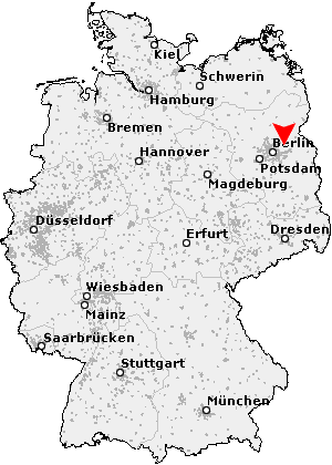 Karte von Schönfeld