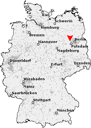 Karte von Hoppenrade