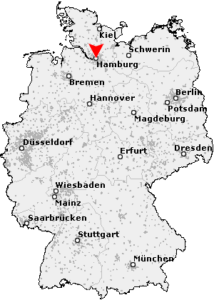 Karte von Hamburg-Insel Neuwerk