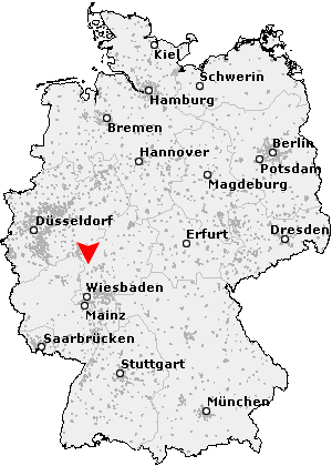 Karte von Ulm