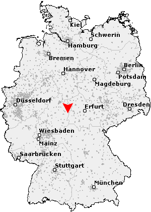 Karte von Widdershausen
