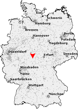 Karte von Bad Hersfeld