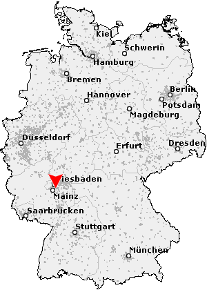 Karte von Ginsheim-Gustavsburg