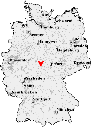 Karte von Richelsdorf