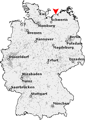 Karte von Börgerende-Rethwisch