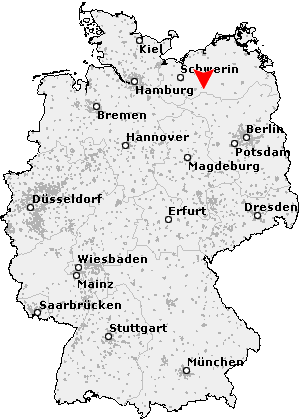Karte von Karbow-Vietlübbe
