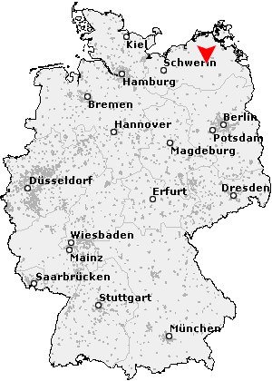 Karte von Kummerow bei Malchin