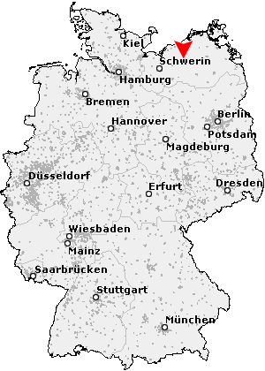 Karte von Sarmstorf bei Güstrow