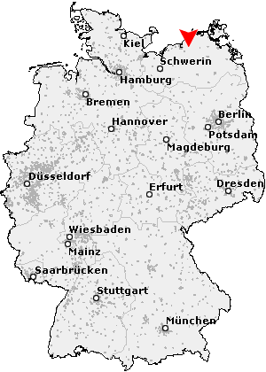 Karte von Groß Lüsewitz