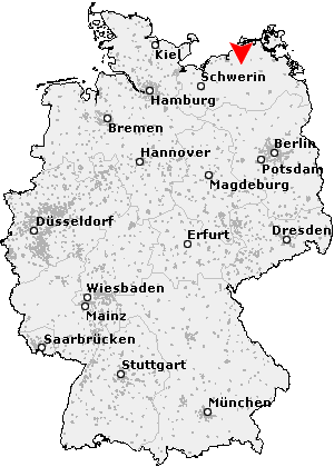 Karte von Woltow