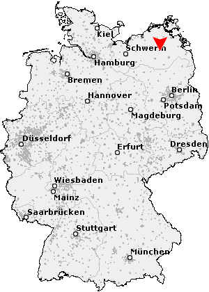 Karte von Klockow-Dorf