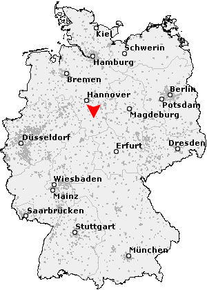 Karte von Harriehausen