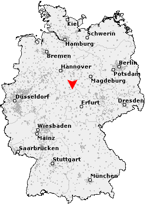 Karte von Bartolfelde