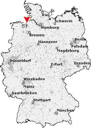 Karte von Oberhausen