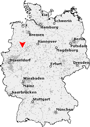 Karte von Bad Rothenfelde