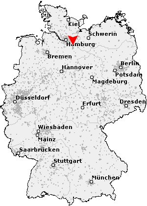 Karte von Barum, Kreis Lüneburg