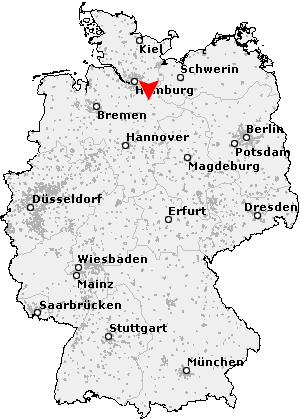 Karte von Deutsch Evern