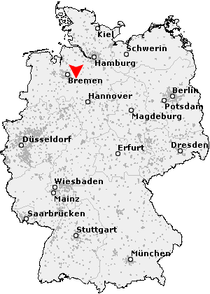 Karte von Langwedelermoor