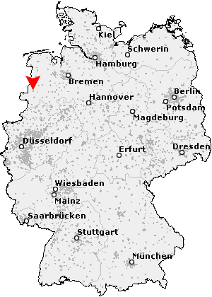 Karte von Vormeppen