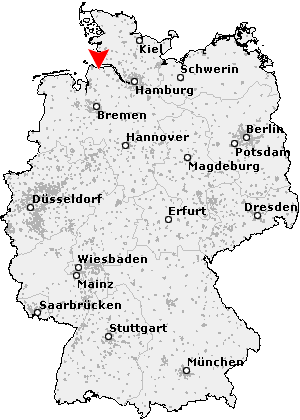 Karte von Pedingworth