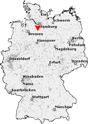 Karte von Großenwede