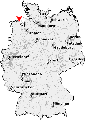 Karte von Neugarmssiel